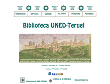 Tablet Screenshot of biblioteca.unedteruel.org